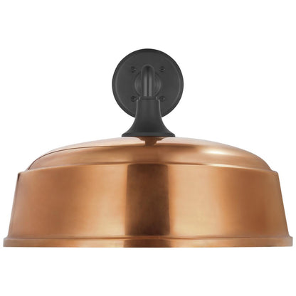 Visual Comfort Signature Academy Barn Light 17.5 Matte Black