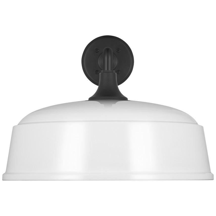 Visual Comfort Signature Academy Barn Light 17.5 Matte Black