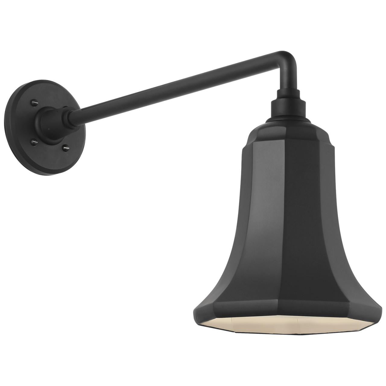 Visual Comfort Signature Academy Barn Light 17.5 Matte Black