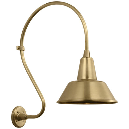 Visual Comfort Signature Academy Barn Light 18 Matte Black