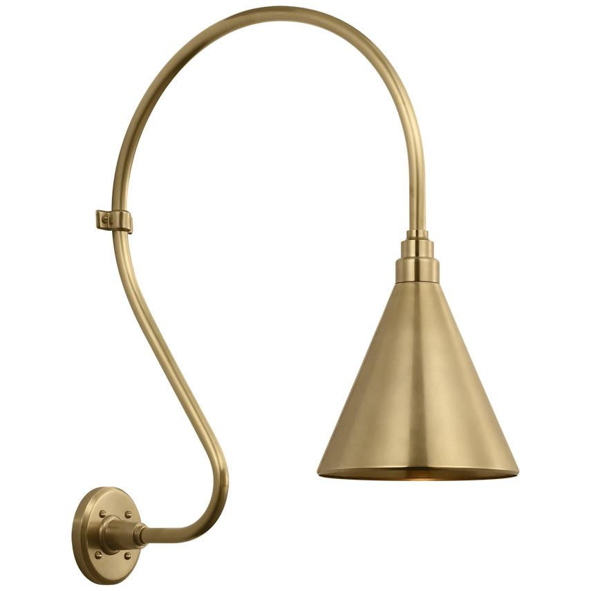Visual Comfort & Co. Signature Collection Academy 18" Larrabee Barn Light, Visual Comfort & Co. Signature Collection TOB 2805HAB/S10-HAB N2504
