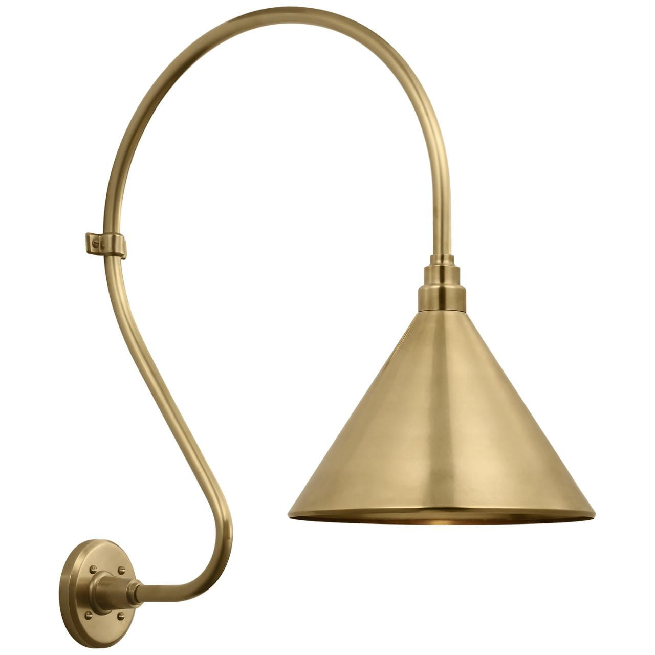 Visual Comfort & Co. Signature Collection Academy 18" Larrabee Barn Light, Visual Comfort & Co. Signature Collection TOB 2805HAB/S11-HAB N2334