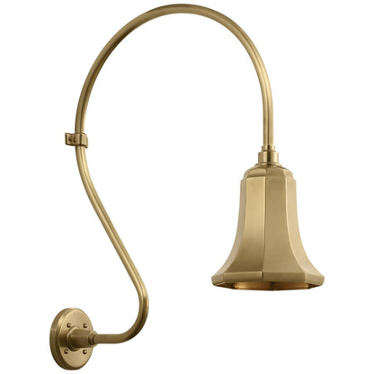 Visual Comfort Signature Academy Barn Light 18 Hand-Rubbed Antique Brass