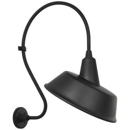 Visual Comfort Signature Academy Barn Light 18 Matte Black