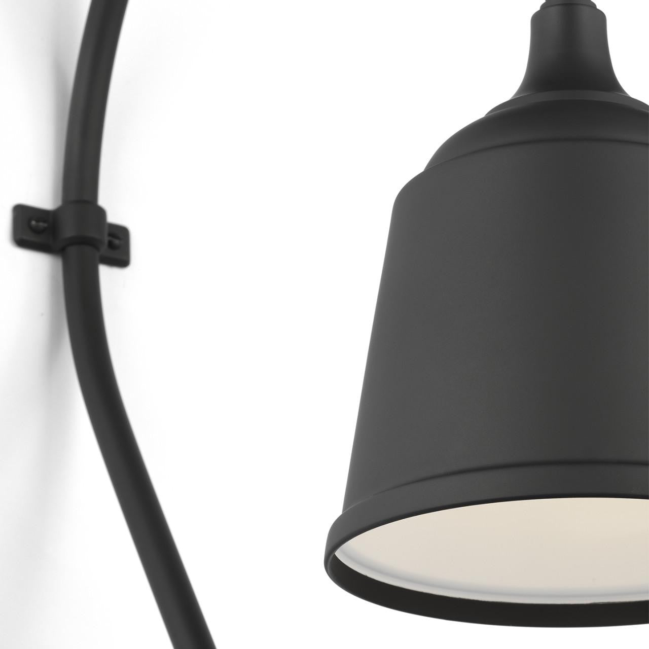 Visual Comfort & Co. Signature Collection Academy 18" Larrabee Barn Light, Visual Comfort & Co. Signature Collection TOB 2805MBK/S5-MBK N232U
