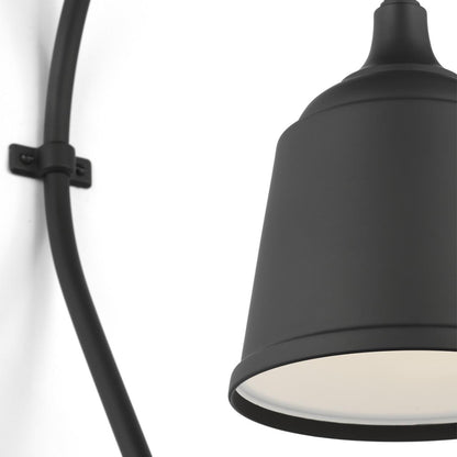 Visual Comfort & Co. Signature Collection Academy 18" Larrabee Barn Light, Visual Comfort & Co. Signature Collection TOB 2805MBK/S5-MBK N232U
