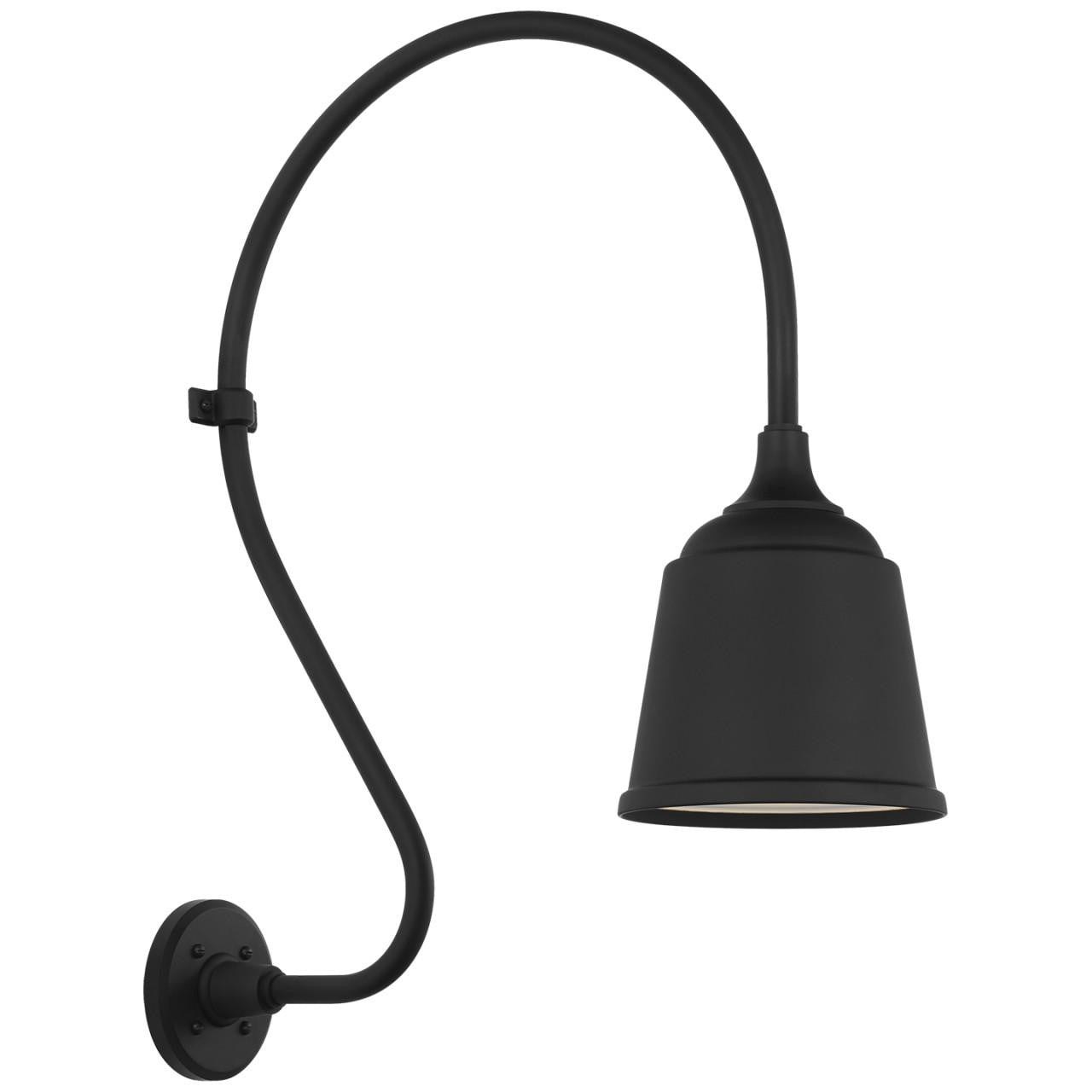 Visual Comfort Signature Academy Barn Light 18 Hand-Rubbed Antique Brass