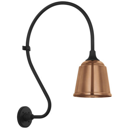 Visual Comfort Signature Academy Barn Light 18 Matte Black