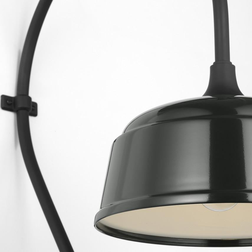 Visual Comfort & Co. Signature Collection Academy 18" Larrabee Barn Light, Visual Comfort & Co. Signature Collection TOB 2805MBK/S6-G N2500