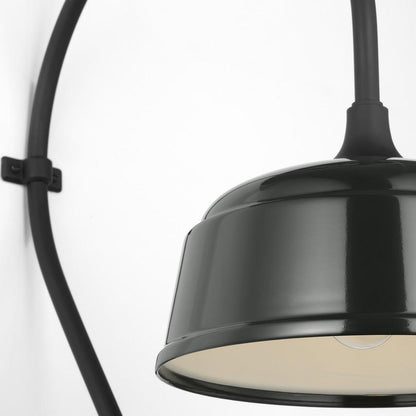 Visual Comfort & Co. Signature Collection Academy 18" Larrabee Barn Light, Visual Comfort & Co. Signature Collection TOB 2805MBK/S6-G N2500