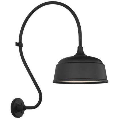 Visual Comfort Signature Academy Barn Light 18 Matte Black
