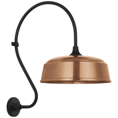 Visual Comfort Signature Academy Barn Light 18 Matte Black