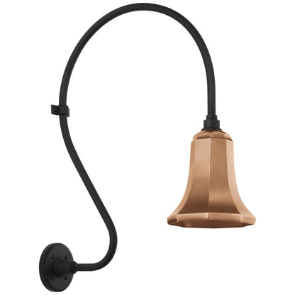 Visual Comfort Signature Academy Barn Light 18 Matte Black