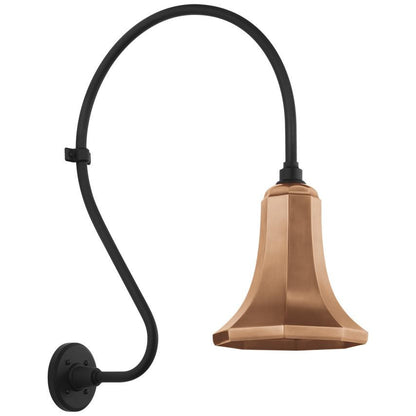 Visual Comfort Signature Academy Barn Light 18 Matte Black