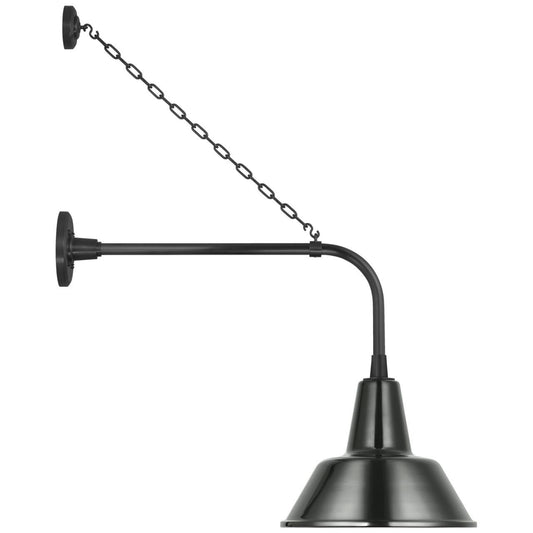 Visual Comfort Signature Academy Barn Light 20 Matte Black