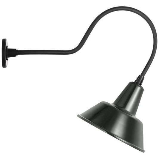 Visual Comfort Signature Academy Barn Light 26 Matte Black