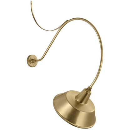 Visual Comfort Signature Academy Barn Light 36 Hand-Rubbed Antique Brass