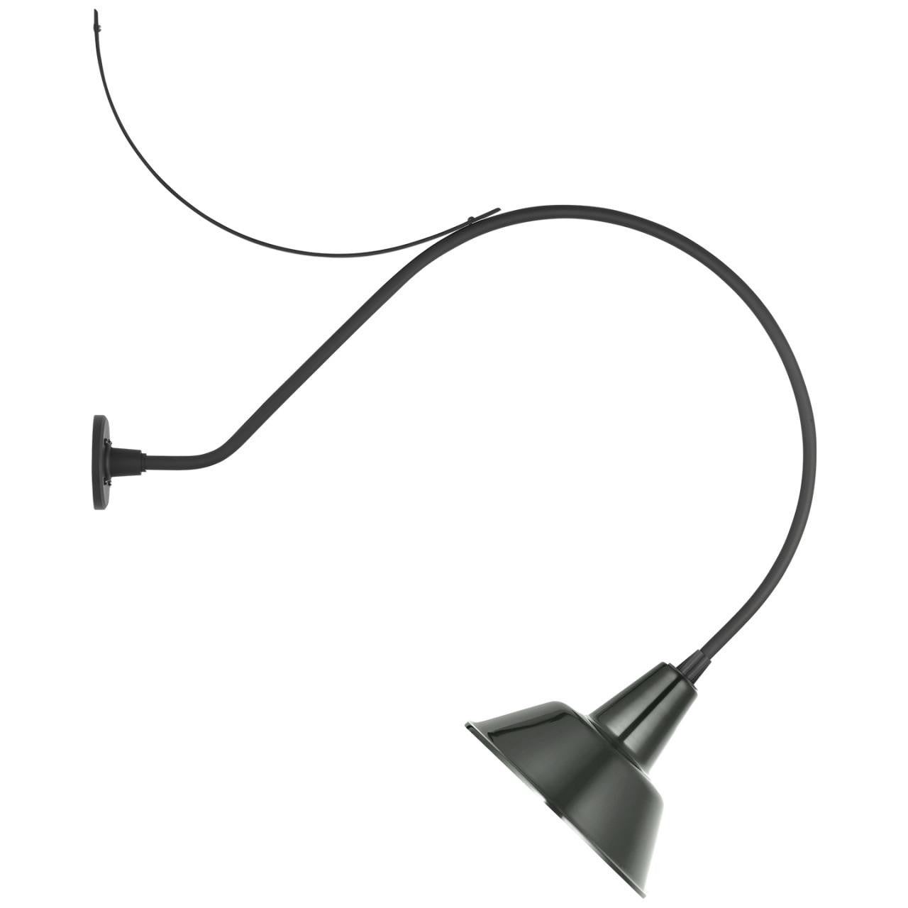 Visual Comfort & Co. Signature Collection Academy 36" Anchored Larrabee Barn Light, Visual Comfort & Co. Signature Collection TOB 2807MBK/S1-G N222W