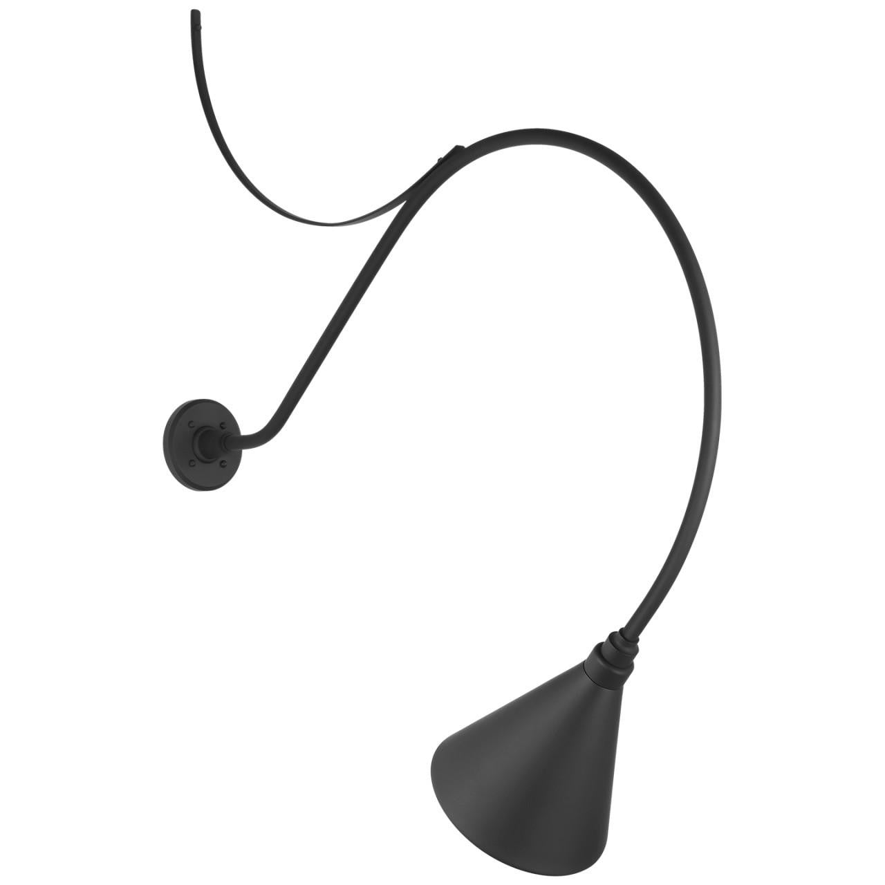 Visual Comfort Signature Academy Barn Light 36 Matte Black