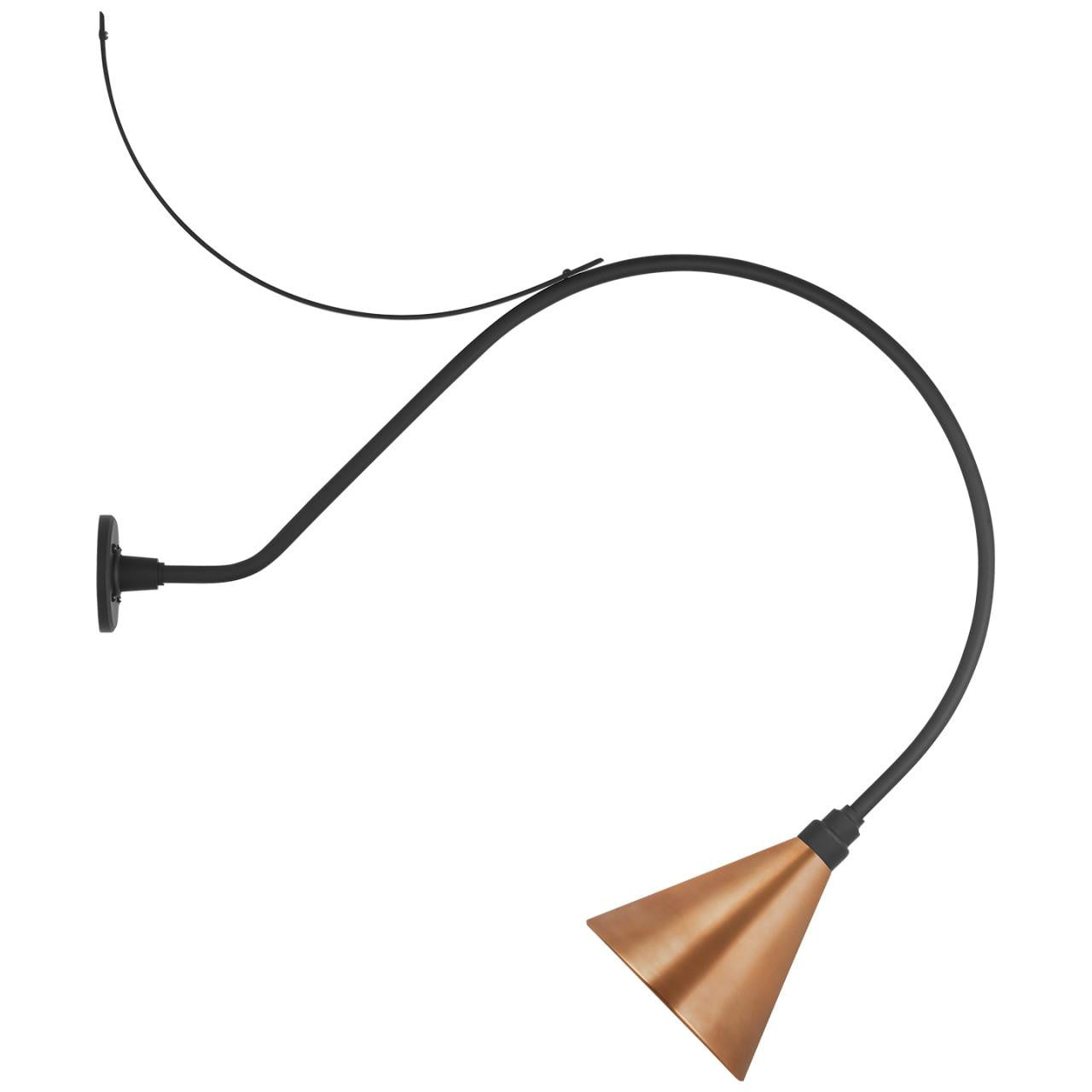 Visual Comfort & Co. Signature Collection Academy 36" Anchored Larrabee Barn Light, Visual Comfort & Co. Signature Collection TOB 2807MBK/S10-SC N1Z6D