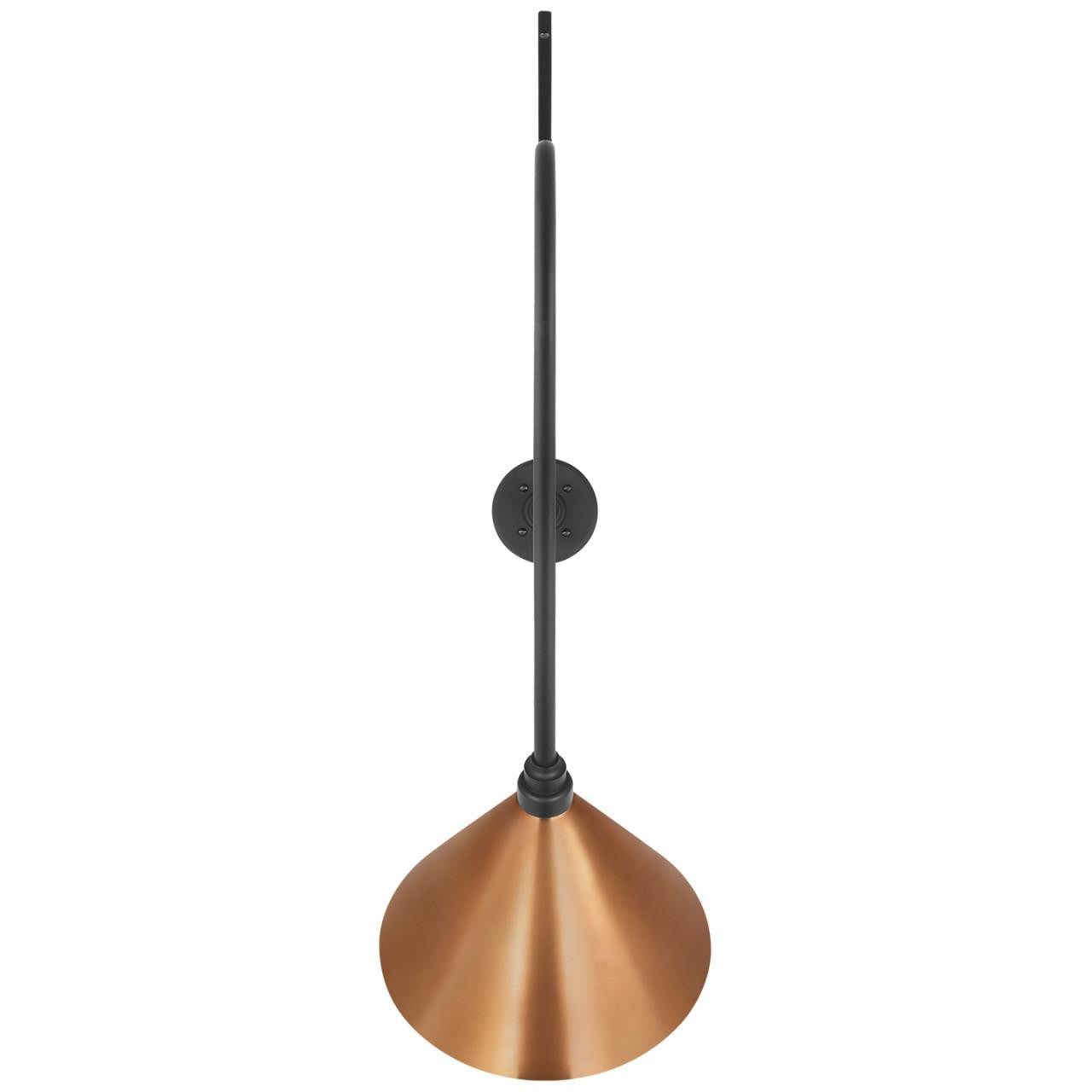 Visual Comfort & Co. Signature Collection Academy 36" Anchored Larrabee Barn Light, Visual Comfort & Co. Signature Collection TOB 2807MBK/S11-SC N250E