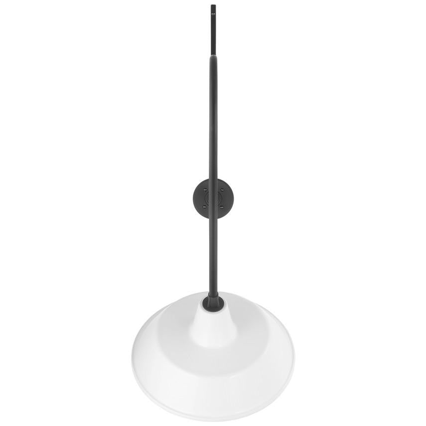 Visual Comfort & Co. Signature Collection Academy 36" Anchored Larrabee Barn Light, Visual Comfort & Co. Signature Collection TOB 2807MBK/S2-WHT N212A