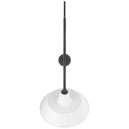 Visual Comfort & Co. Signature Collection Academy 36" Anchored Larrabee Barn Light, Visual Comfort & Co. Signature Collection TOB 2807MBK/S2-WHT N212A