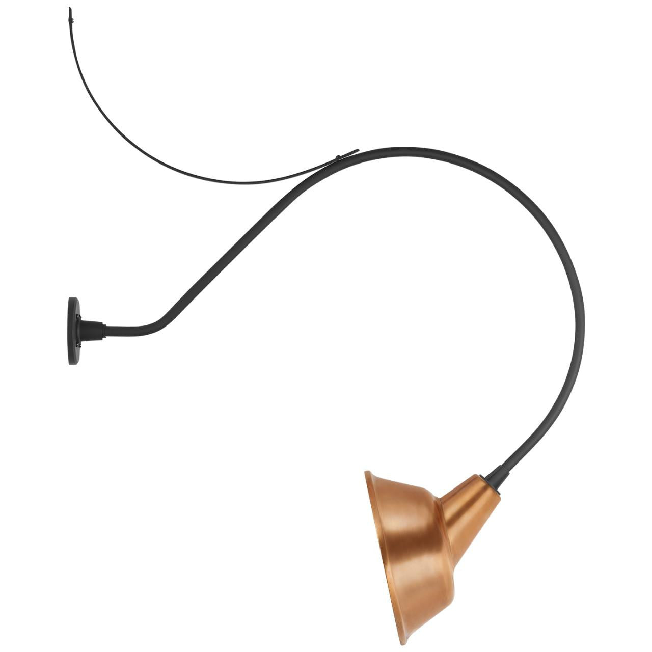 Visual Comfort & Co. Signature Collection Academy 36" Anchored Larrabee Barn Light, Visual Comfort & Co. Signature Collection TOB 2807MBK/S3-SC N222Z