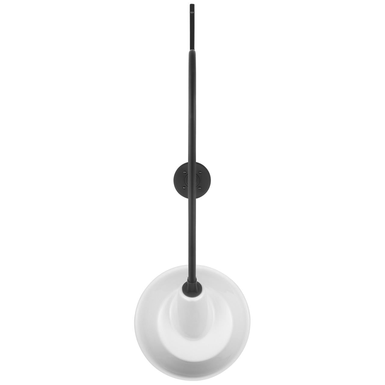 Visual Comfort & Co. Signature Collection Academy 36" Anchored Larrabee Barn Light, Visual Comfort & Co. Signature Collection TOB 2807MBK/S3-WHT N2230