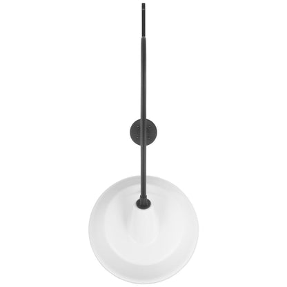 Visual Comfort & Co. Signature Collection Academy 36" Anchored Larrabee Barn Light, Visual Comfort & Co. Signature Collection TOB 2807MBK/S4-WHT N1Z62