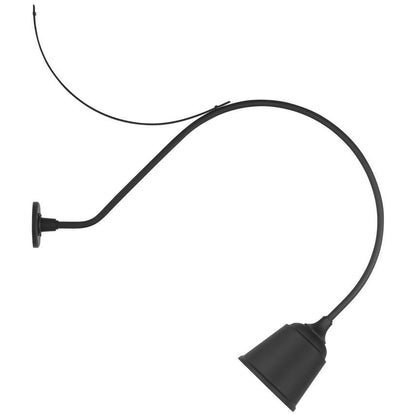 Visual Comfort & Co. Signature Collection Academy 36" Anchored Larrabee Barn Light, Visual Comfort & Co. Signature Collection TOB 2807MBK/S5-MBK N212D
