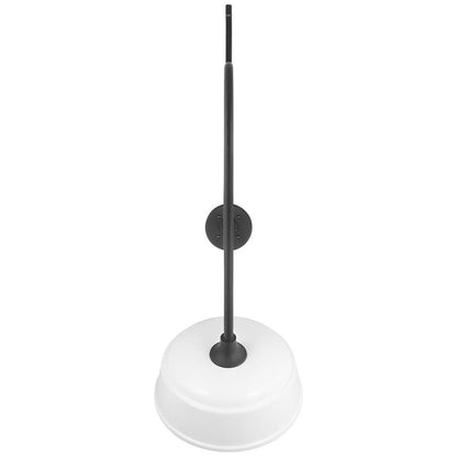 Visual Comfort & Co. Signature Collection Academy 36" Anchored Larrabee Barn Light, Visual Comfort & Co. Signature Collection TOB 2807MBK/S6-WHT N1Z65