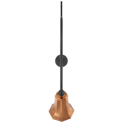 Visual Comfort & Co. Signature Collection Academy 36" Anchored Larrabee Barn Light, Visual Comfort & Co. Signature Collection TOB 2807MBK/S8-SC N233D