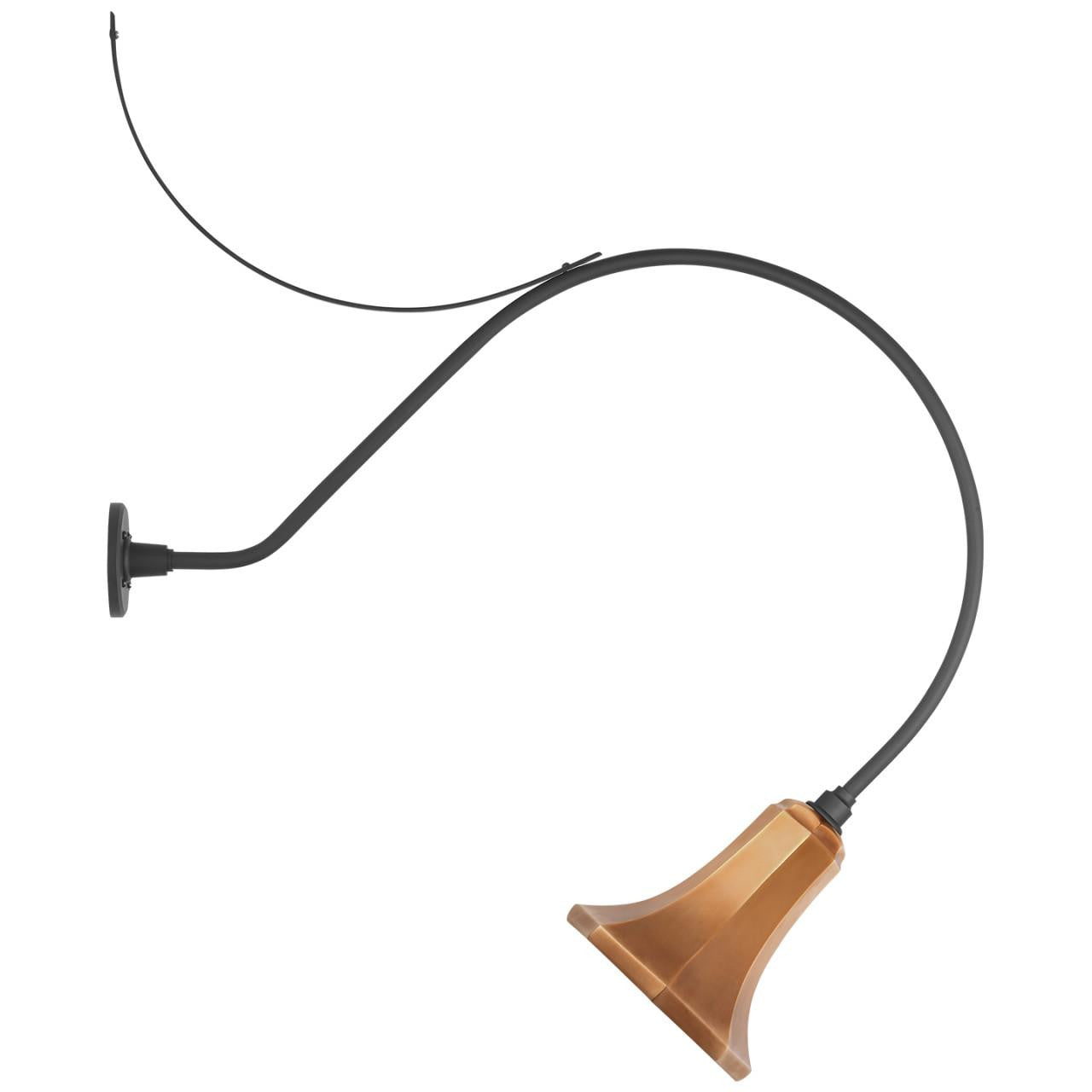Visual Comfort & Co. Signature Collection Academy 36" Anchored Larrabee Barn Light, Visual Comfort & Co. Signature Collection TOB 2807MBK/S9-SC N213N