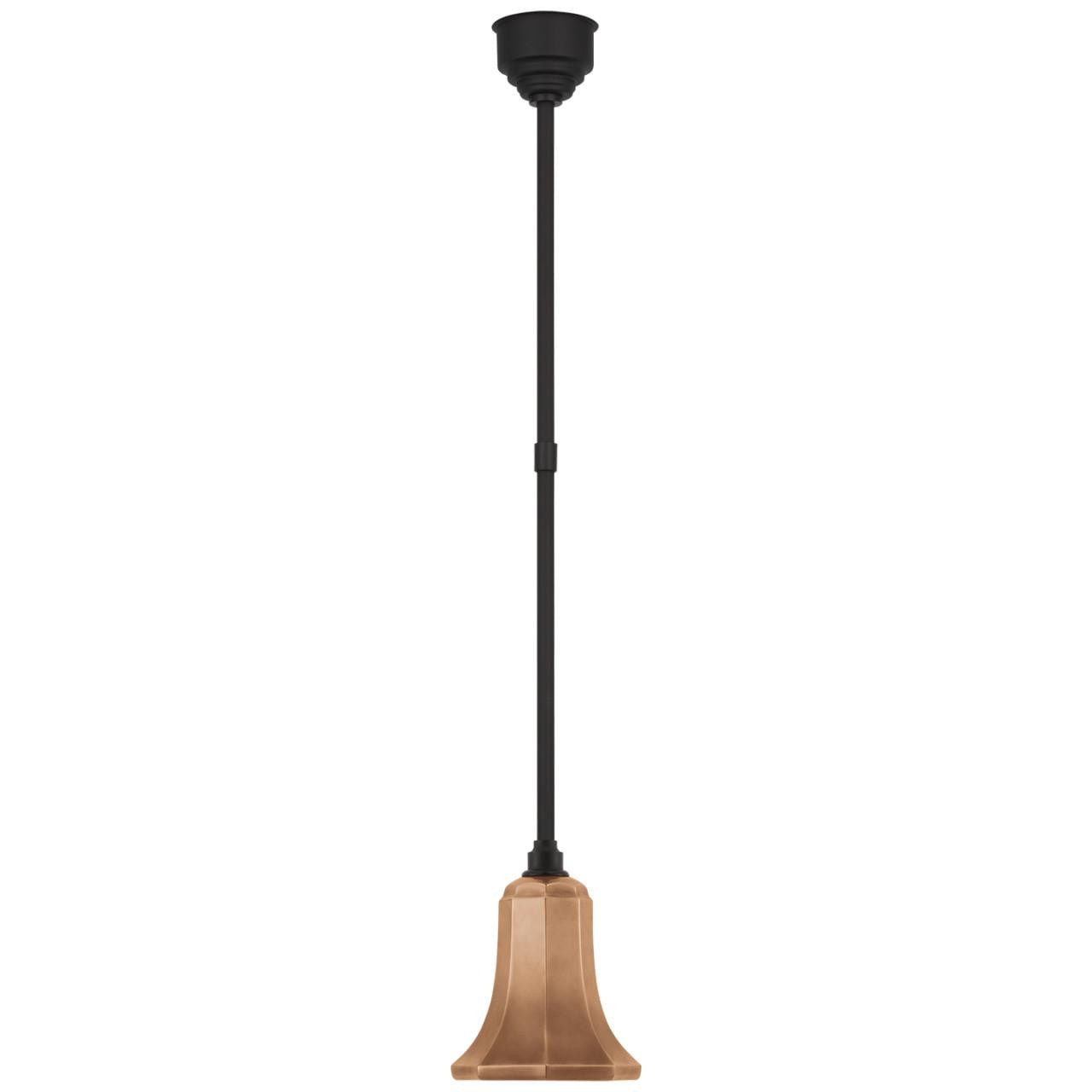 Visual Comfort Signature Academy Pendant 7.5 Matte Black
