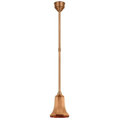 Visual Comfort Signature Academy Pendant 7.5 Hand-Rubbed Antique Brass