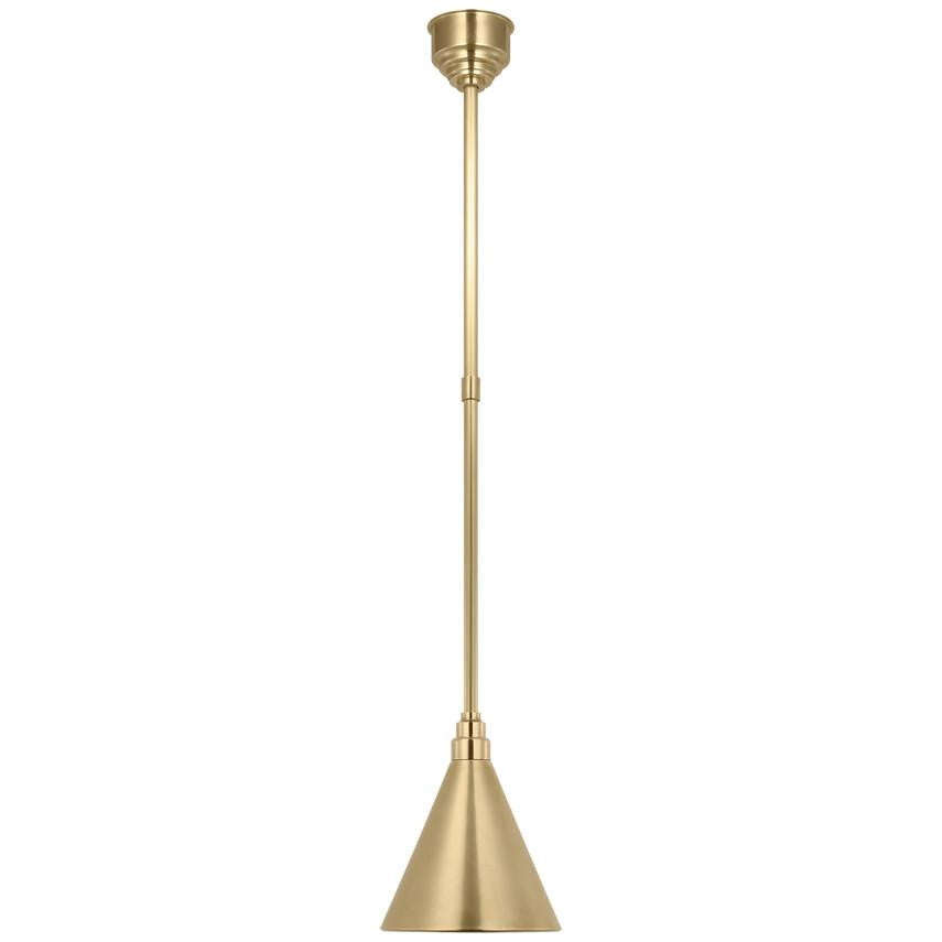 Visual Comfort & Co. Signature Collection Academy 9" Conical Savannah Pendant, Visual Comfort & Co. Signature Collection TOB 5818HAB-HAB N212J