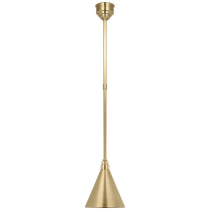 Visual Comfort & Co. Signature Collection Academy 9" Conical Savannah Pendant, Visual Comfort & Co. Signature Collection TOB 5818HAB-HAB N212J