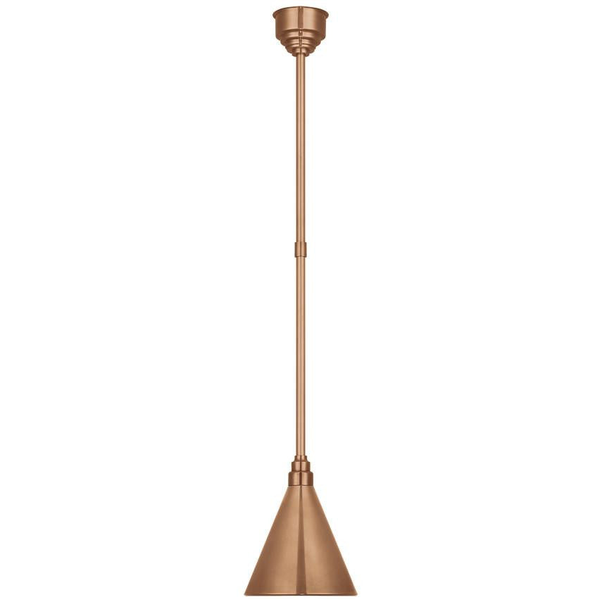 Visual Comfort & Co. Signature Collection Academy 9" Conical Savannah Pendant, Visual Comfort & Co. Signature Collection TOB 5818SC-SC N223X