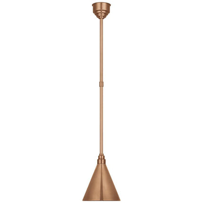 Visual Comfort & Co. Signature Collection Academy 9" Conical Savannah Pendant, Visual Comfort & Co. Signature Collection TOB 5818SC-SC N223X