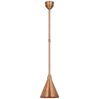Visual Comfort & Co. Signature Collection Academy 9" Conical Savannah Pendant, Visual Comfort & Co. Signature Collection TOB 5818SC-SC N223X
