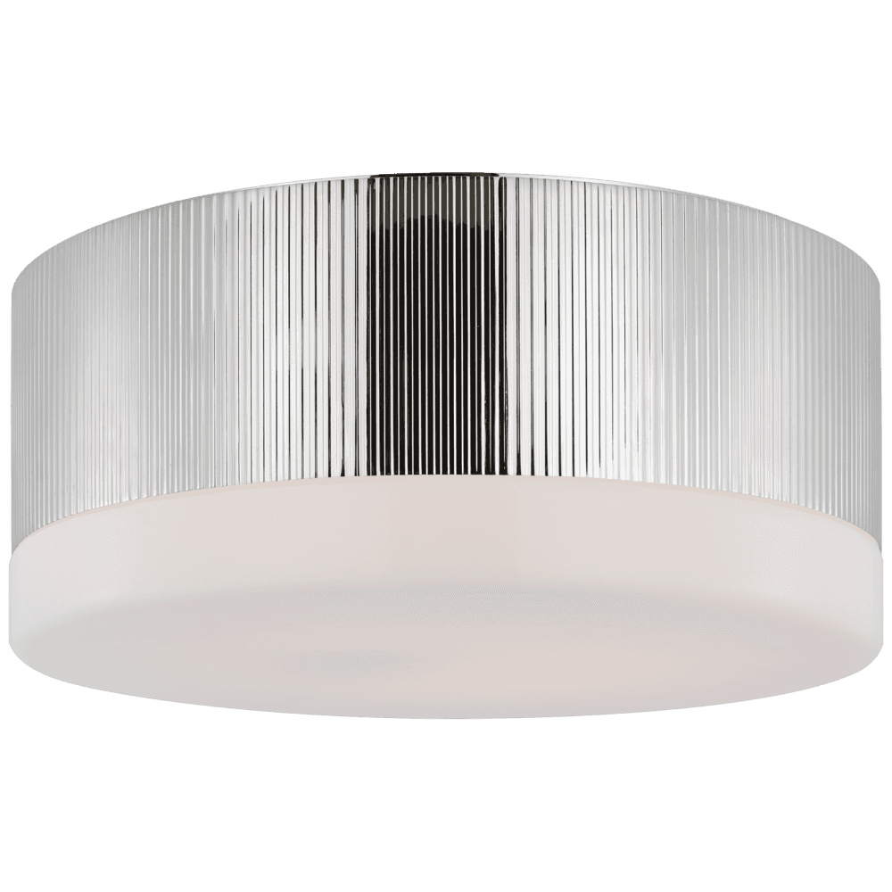 Visual Comfort Signature Ace Flush Mount Hand-Rubbed Antique Brass