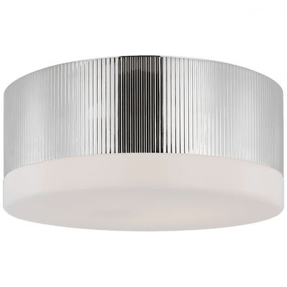 Visual Comfort Signature Ace Flush Mount Hand-Rubbed Antique Brass