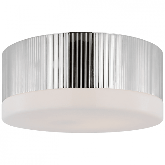 Visual Comfort Signature Ace Flush Mount Hand-Rubbed Antique Brass