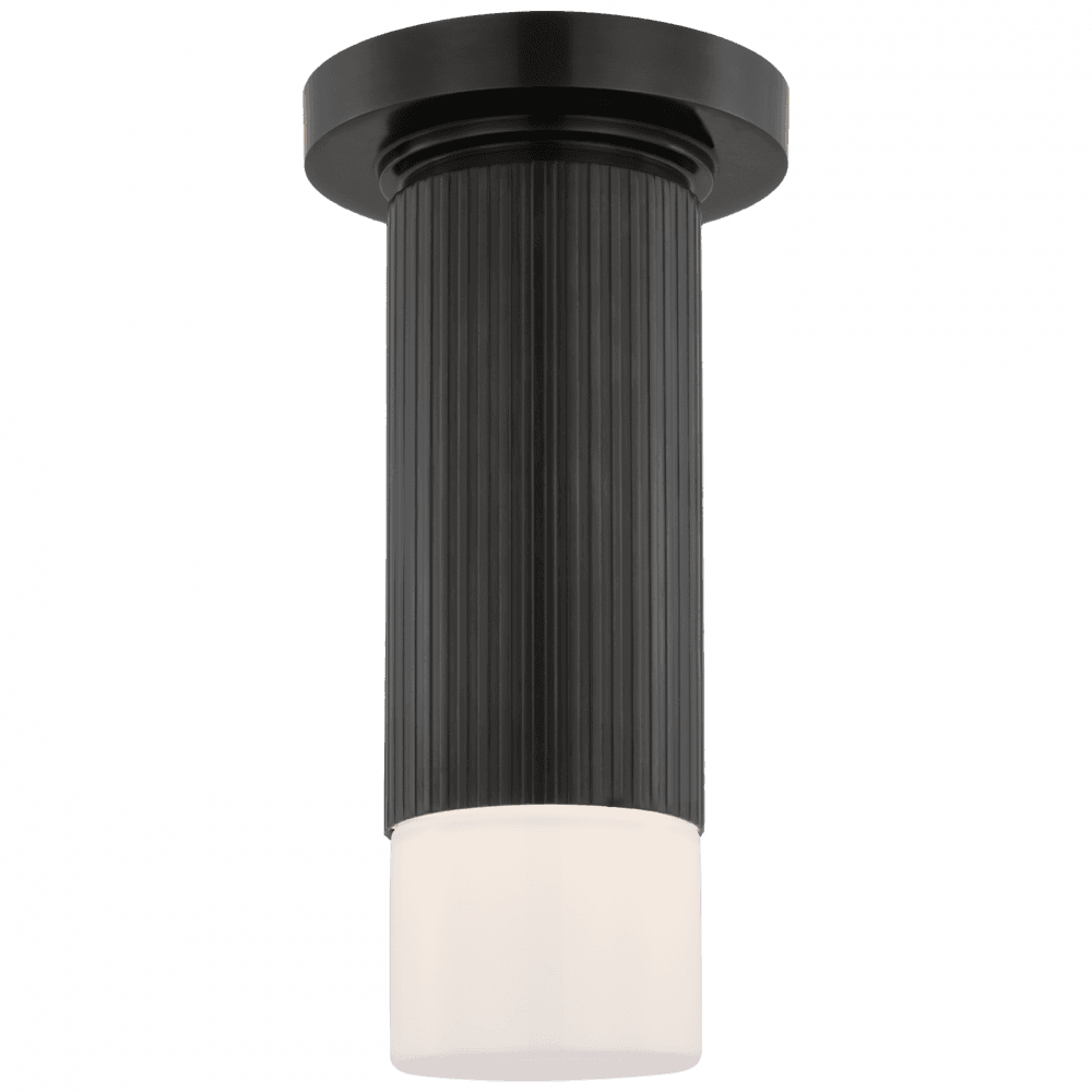 Visual Comfort Signature Ace Mini Monopoint Flush Mount Bronze