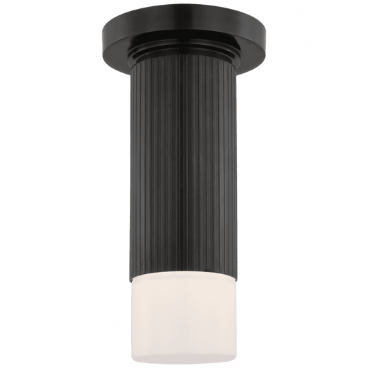 Visual Comfort Signature Ace Mini Monopoint Flush Mount Bronze