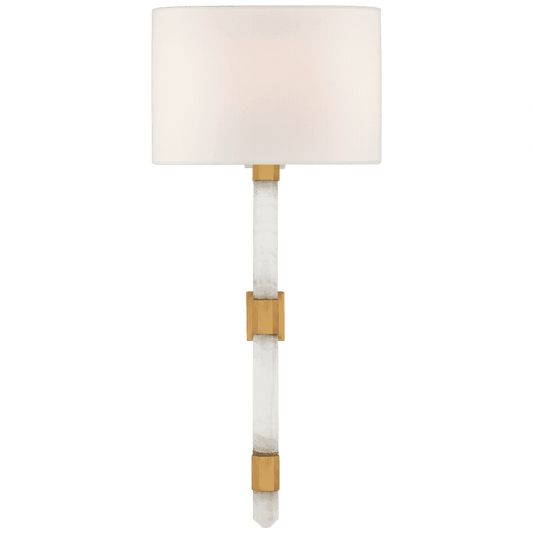 Visual Comfort Signature Adaline Medium Tail Wall Sconce Antique-Burnished Brass