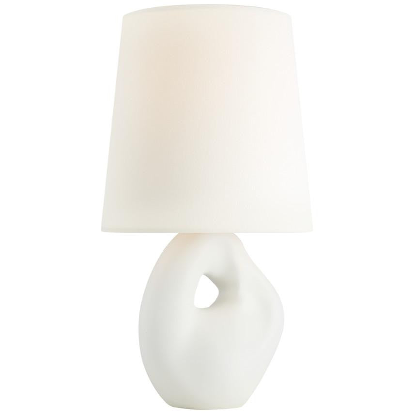 Visual Comfort & Co. Signature Collection Adria 16" Cordless Table Lamp, Visual Comfort & Co. Signature Collection ARN 3395PW-L-CL N1X7V