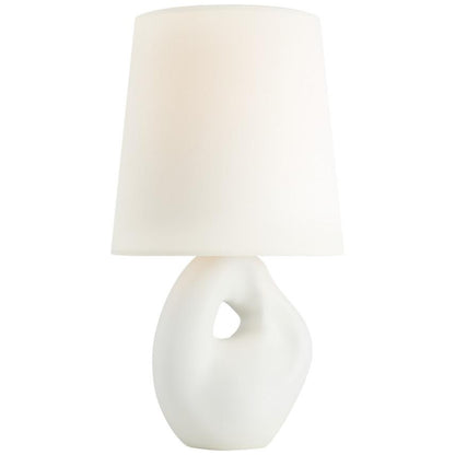 Visual Comfort & Co. Signature Collection Adria 16" Cordless Table Lamp, Visual Comfort & Co. Signature Collection ARN 3395PW-L-CL N1X7V