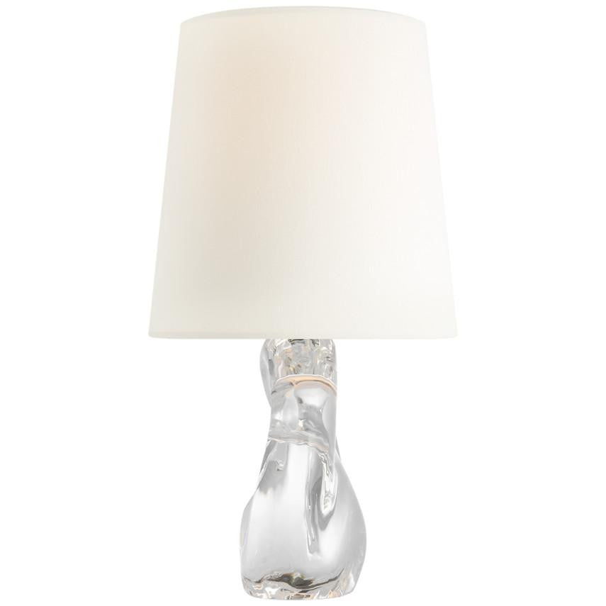 Visual Comfort & Co. Signature Collection Adria 16" Cordless Table Lamp, Visual Comfort & Co. Signature Collection ARN 3996CG-L-CL N1X7X